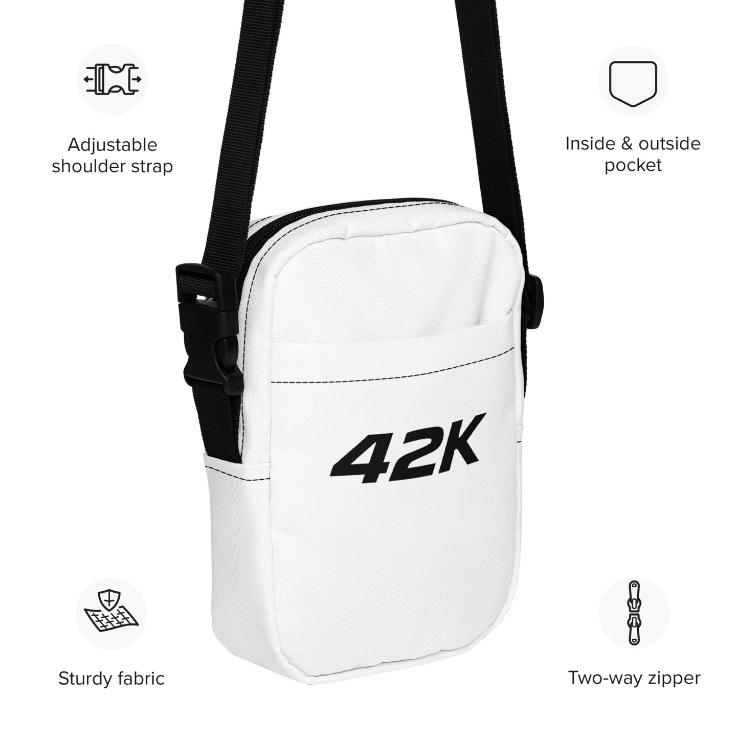 42K Elite Performer Crossbody Bag